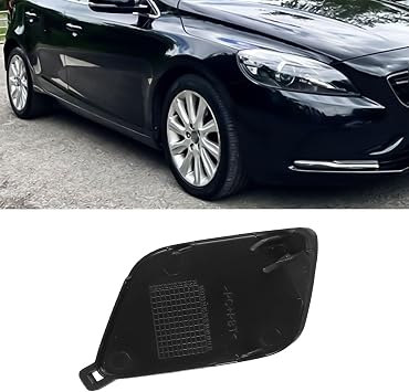 Front Bumper Tow Hook Cover Eye Cap Replacement for Volvo V40 2012 2018 Plastic Material OEM Part Numbers 39814160 31283733
