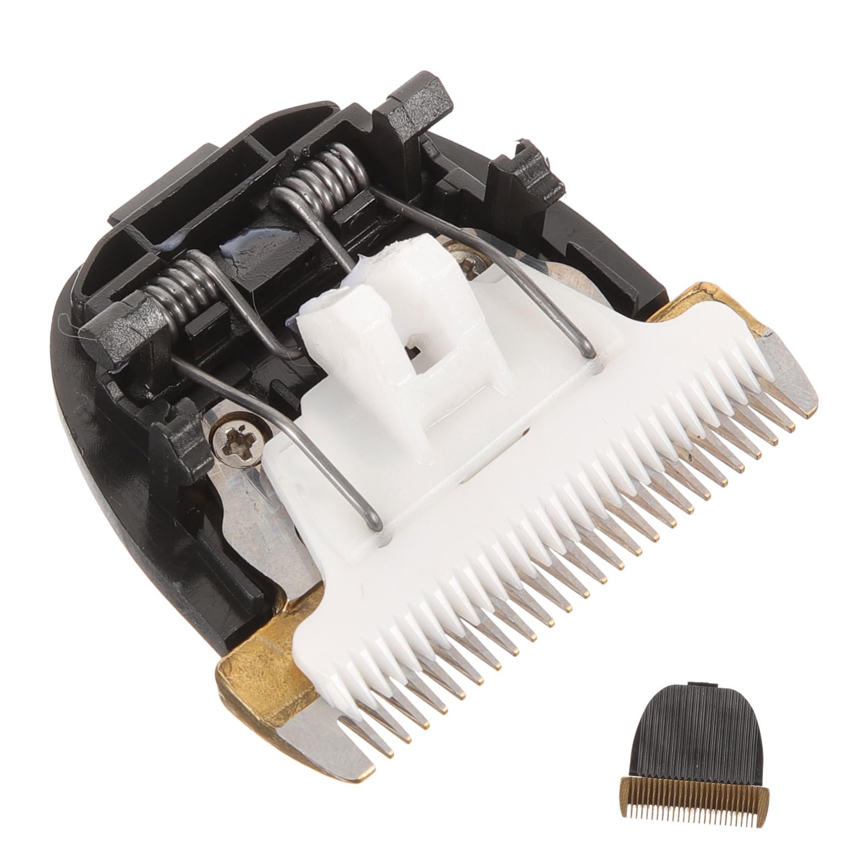 FOMIYES Detachable Clipper Blade Replacement Durable Trimmer Blade Attachment Easy Installation Maintenance Compatible with Various Trimmer Models