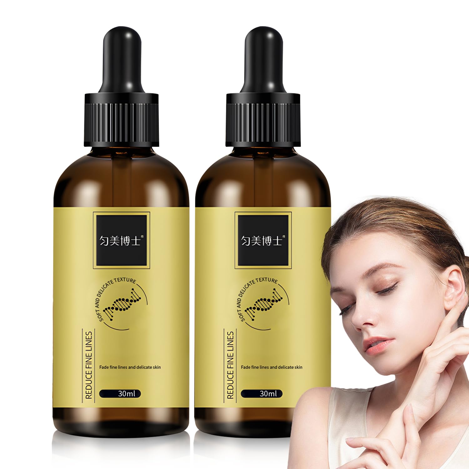 2 Pcs Anti-wrinkle Firming Serum, Anti-Aging Essence, Firm and Plump Face Serum, Anti-Aging & Wrinkles Lifting & Firming Essence, Hydrate & Moisturize, Reduce Fine Lines And Wrinkles