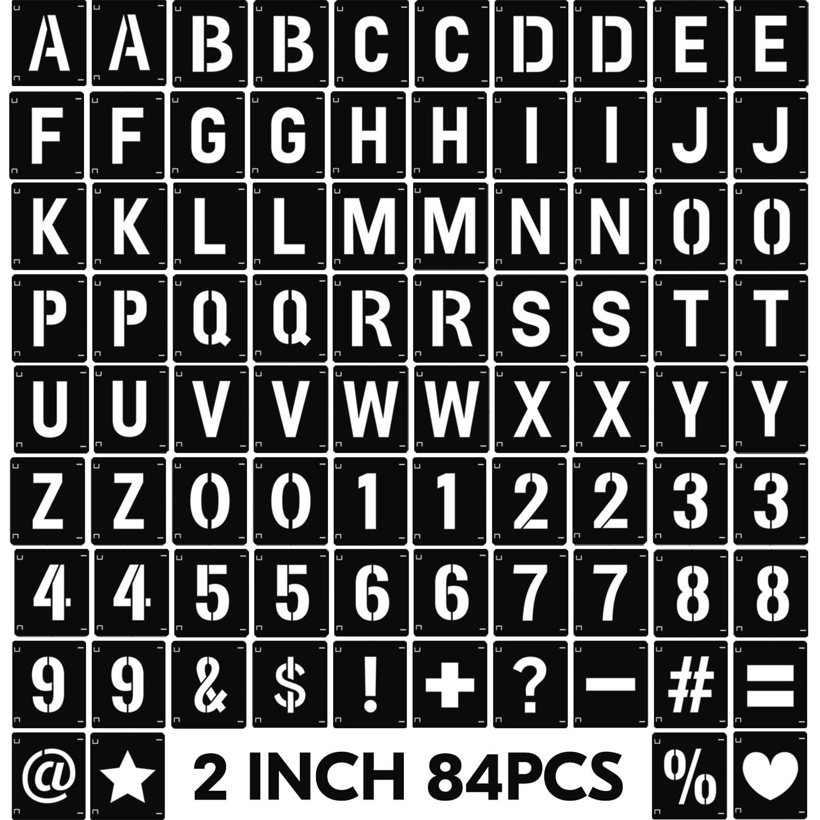 Kids Drawing Stencils - 32 Piece Set -10