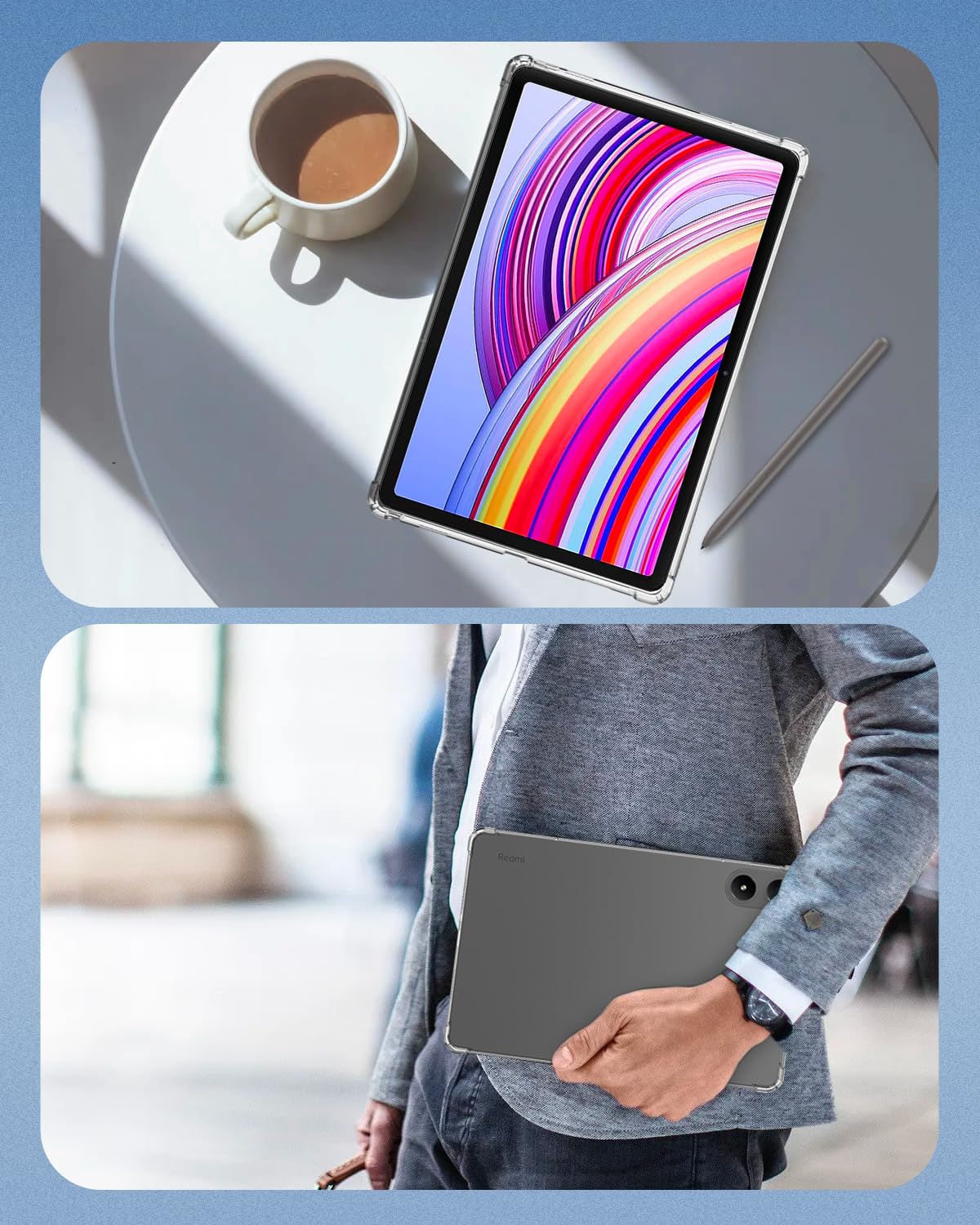 Amazon.co.jp: Redmi Pad 2 Pro/Redmi Pad Pro 用 ケース 全透明
