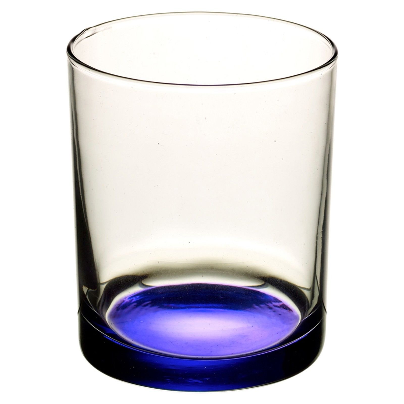 URBN-CHEF3x Short Drinking Glass With Purple Base