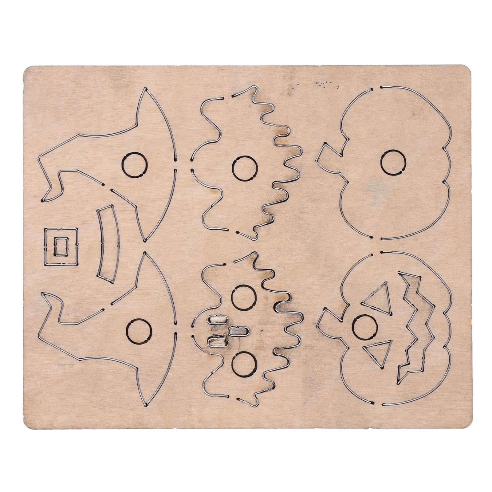 Troquel de corte para cuero de Halloween con diseños de fantasma y sombrero de calabaza, troquel manual de acero aleado para manualidades de álbumes de recortes, arcilla polimérica