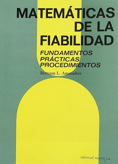 Portada de Matemáticas de la fiabilidad