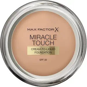 Max Factor Miracle Touch, Base de maquillaje, Tono: 75 Golden (Pieles Medias) - 11.5 gr