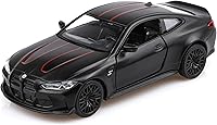 TOKAXI 1/36 Scale Black BMW M4 Diecast Pull Back Model Car Toy - Gifts for Boys Girls Kids Collectors