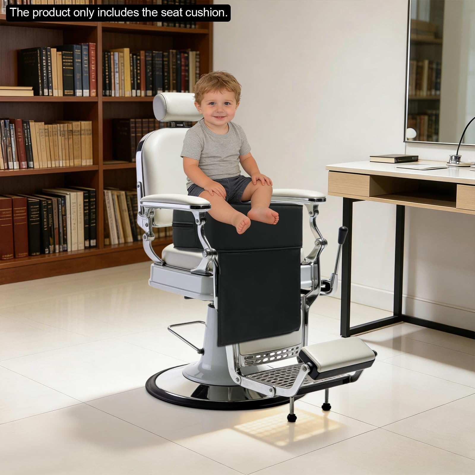 Cuscino per bambini, rialzo per parrucchiere, sedia da parrucchiere