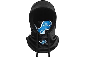 FOCO NFL Unisex-Adult NFL Team Logo Drawstring Winter Cap Hooded Gaiter Balaclava...