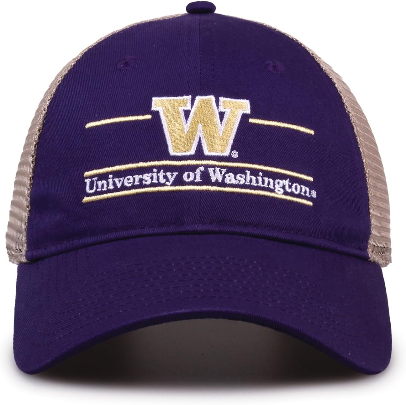 The Game NCAA Unisex-Adults Split Bar Design Trucker Mesh Hat