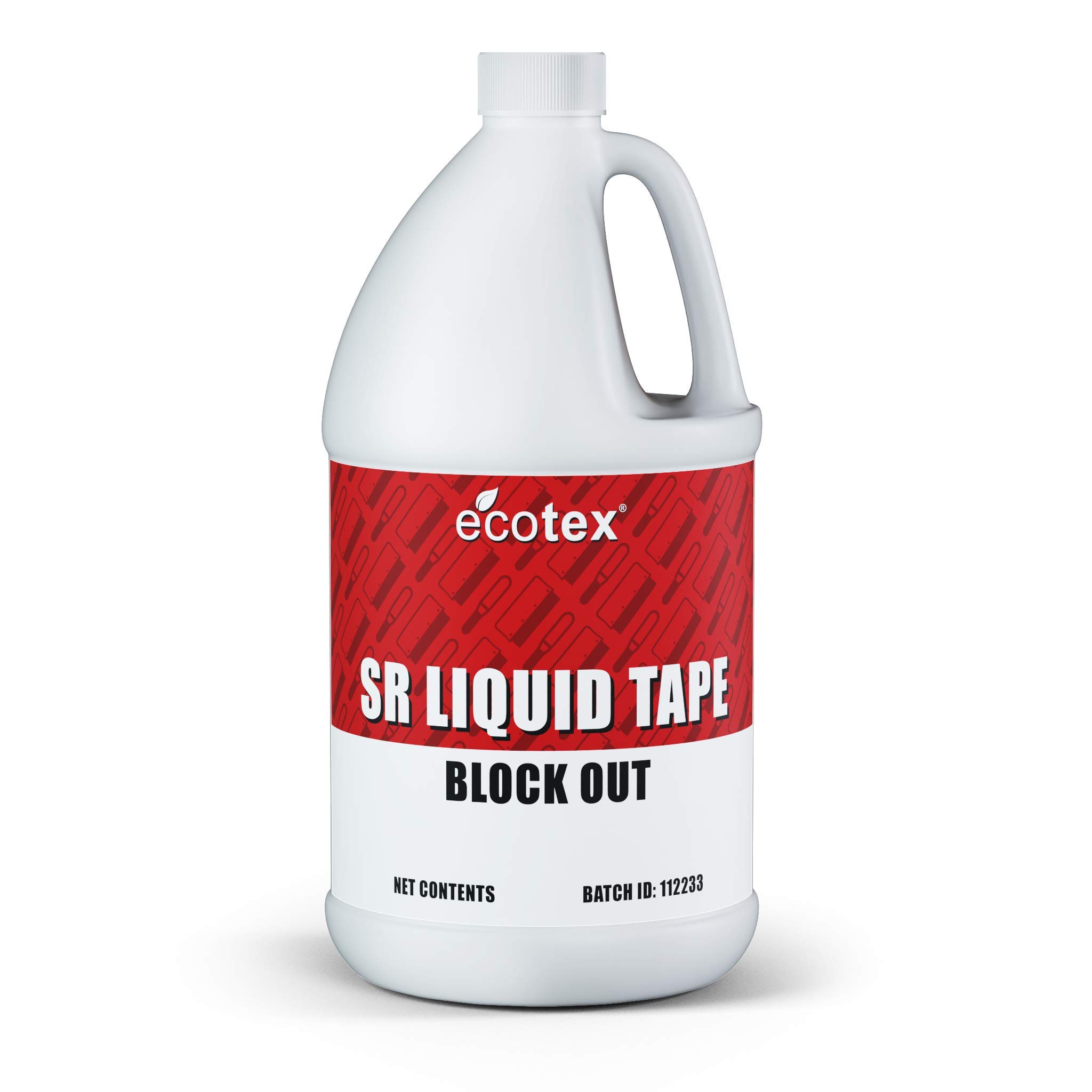 Ecotex® Screen Printing SR Liquid Tape Block Out (Gallon - 128oz.) - Solvent Resistant Block Out Tape for Screen Printing Screens and Photo Emulsion, Tape for Silk Screens - Screen Printing Supplies