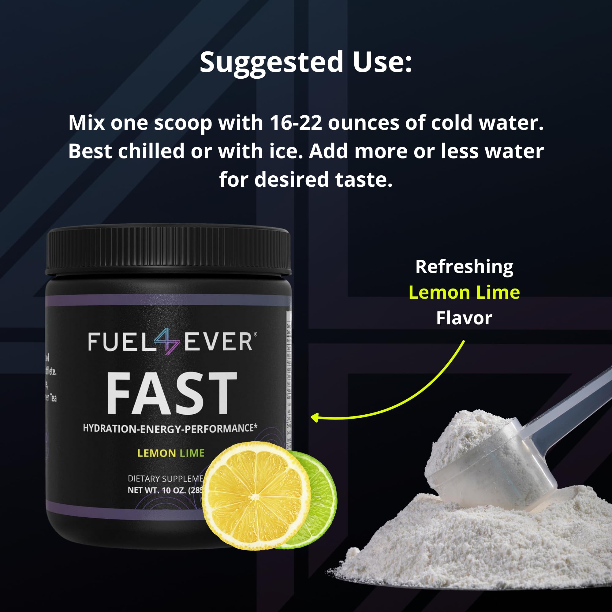 Fuel 4 Ever Fast | Fasting Electrolyte Powder | Lemon Lime 30 Servings — Amazon image 6