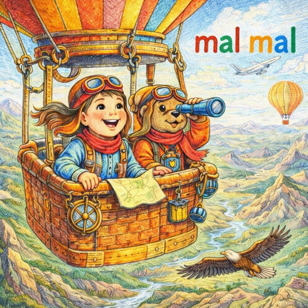 mal mal - Abenteuer mit Teddy Malbuch