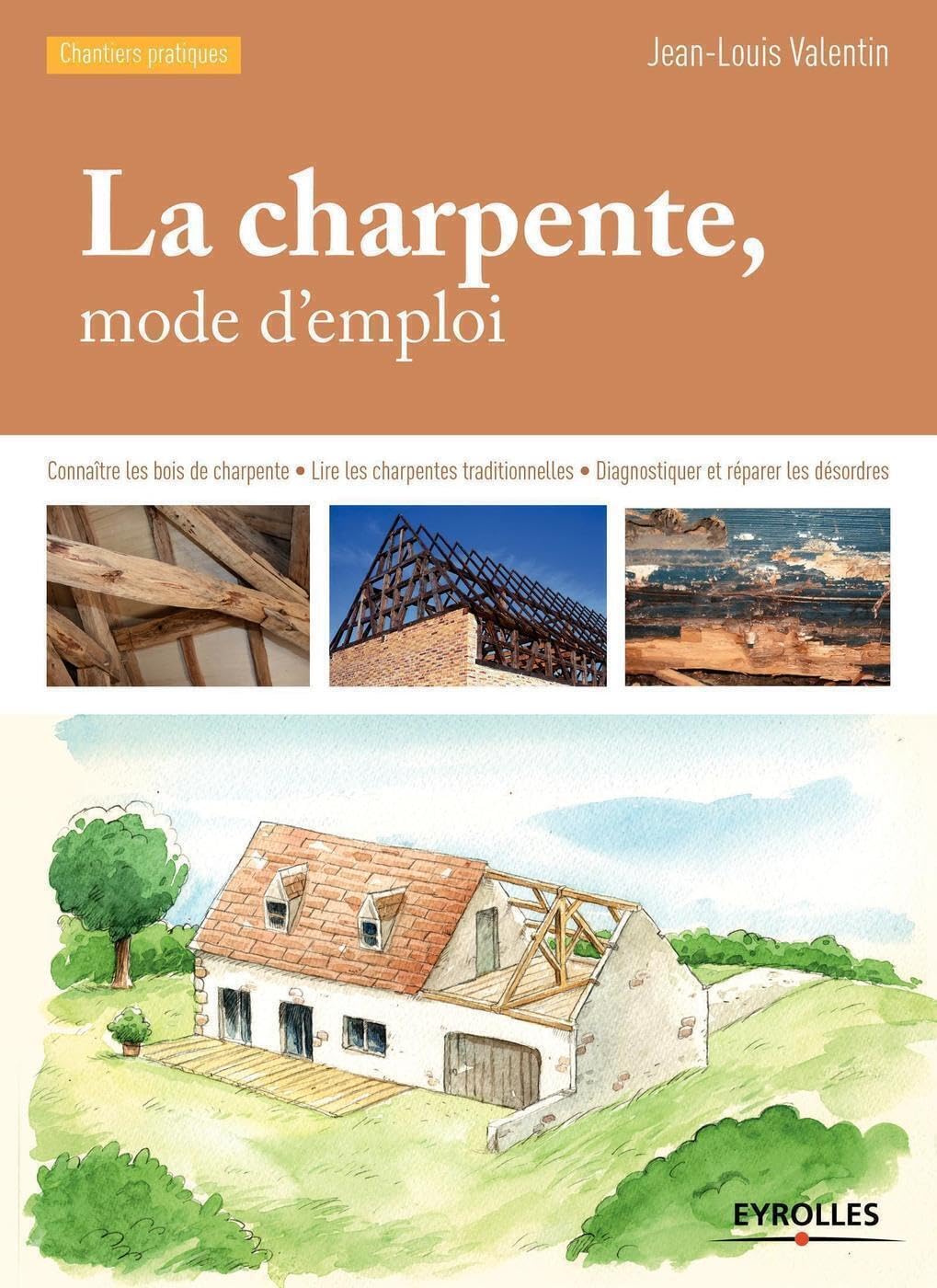 La charpente, mode d'emploi: Connaître les bois de charpente - Lire les charpentes traditionnelles - Diagnostiquer et réparer les désordres.