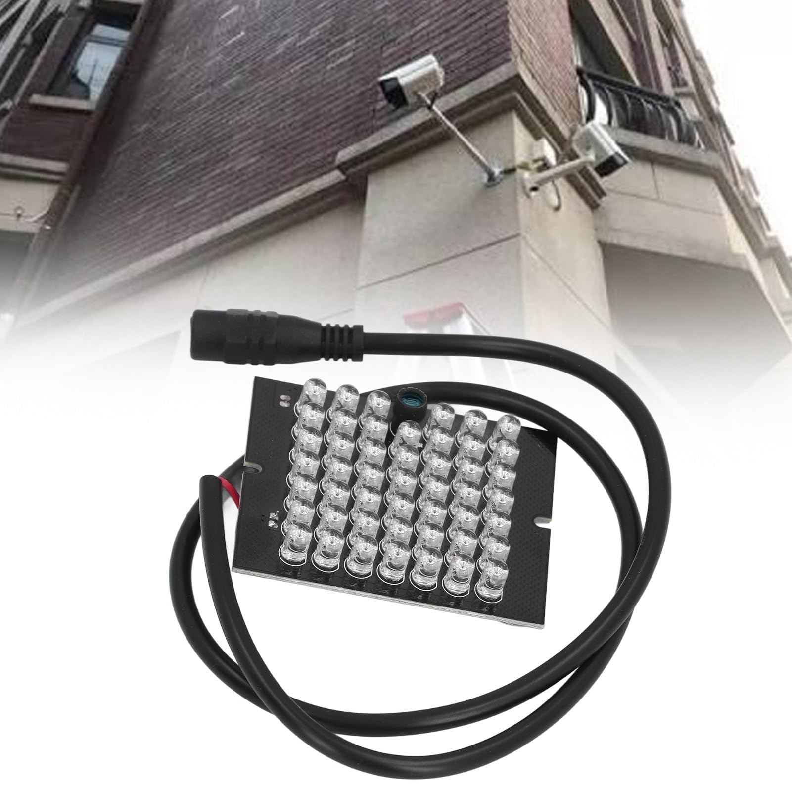 Lampada a infrarossi 940nm DC12V 48 LED CCTV Illuminatore per telecamera di sicurezza