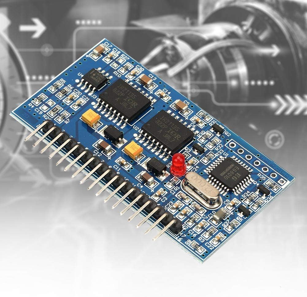 Walfront Pure Sine Driver Inverter 5V, Inverter Driver Board Module EGS002 EG8010 IR2110 23.4KHZ PWM Carrier Frequency