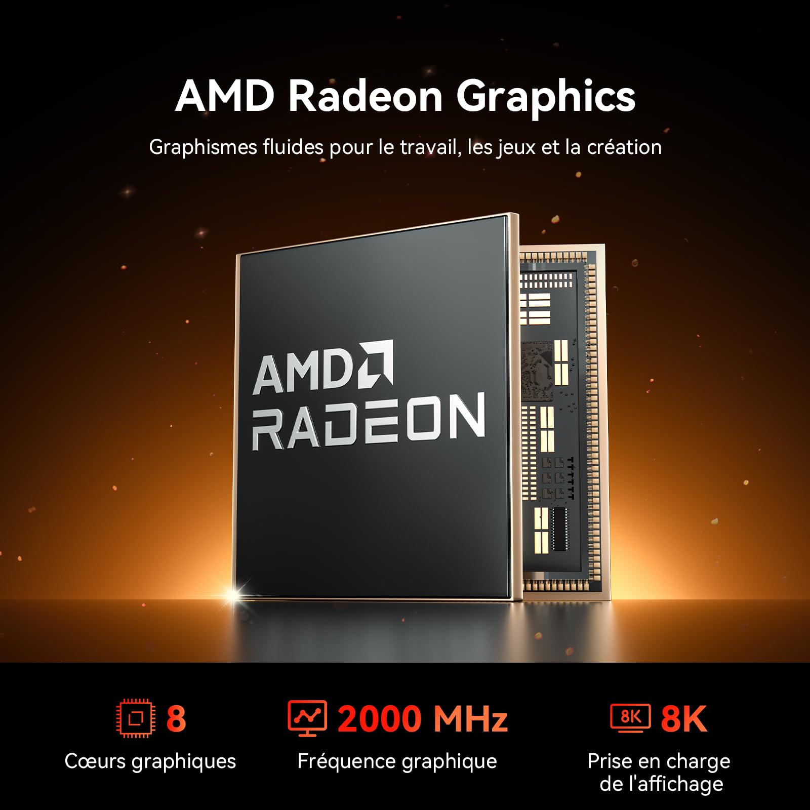 GEEKOM A7 Business Mini PC,Ryzen 7 7730U, 32GB RAM 500GB SSD(Expandable)
