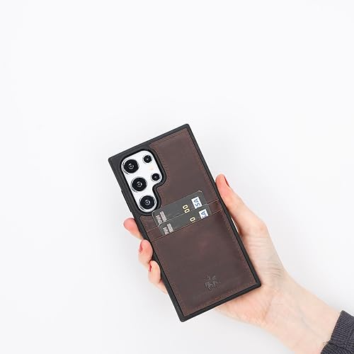 Vista 40 de Venito Capri - Funda de piel tipo cartera compatible con Samsung Galaxy Note 10 Plus (6.8 pulgadas), extra segura, con bloqueo RFID y cubierta