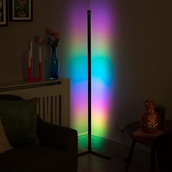 RED5 Corner Floor Lamp Sound Reactive Colour Changing LED with Remote Control [Energy Class B]