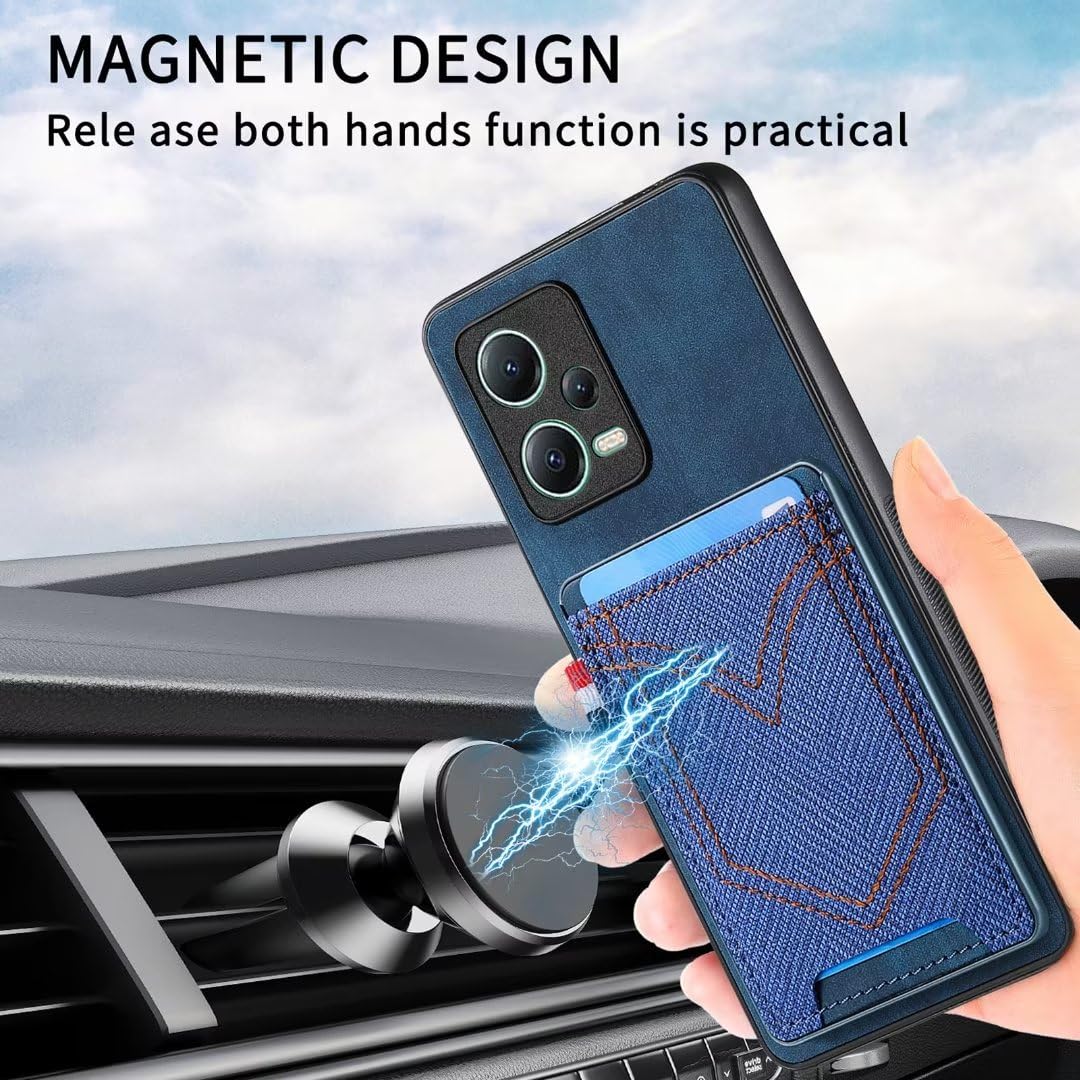 Leder Flip-Hülle Für Xiaomi Redmi 8 / 8A – Mit Kartenfach, Ständer Und Magnetschluss