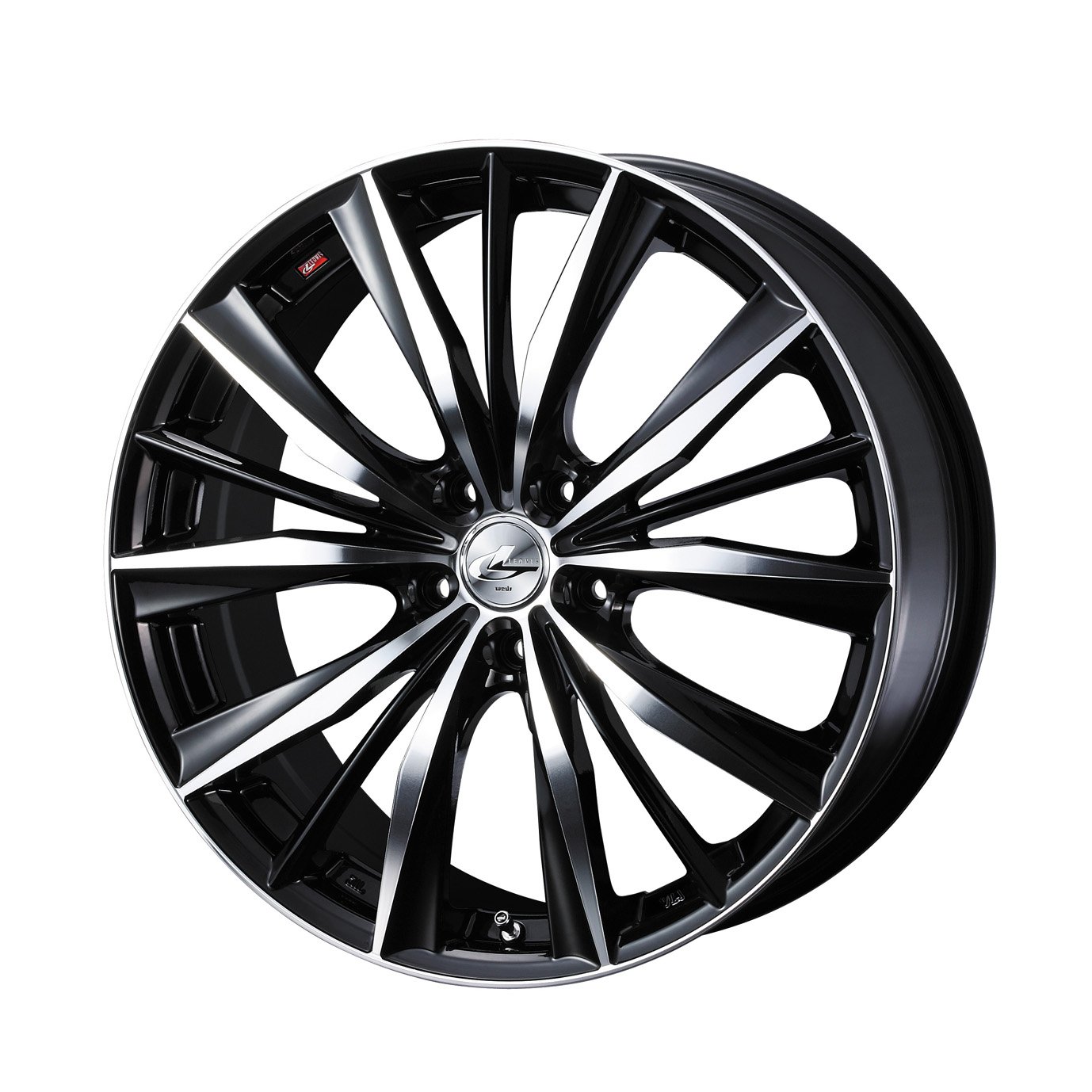 Amazon.co.jp: Weds LEONIS VX 18インチ 5H PCD100 7.0J +47 BKMC 