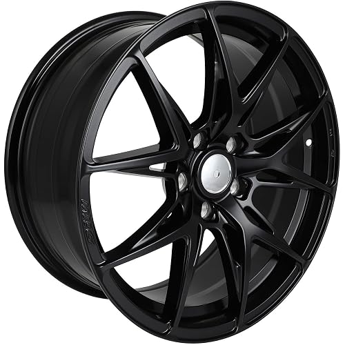 SCITOO wheel rims size:18 * 8.0in,ET:40,H/PCD:5 * 114.3,CB:73.1,1 pcs MATT BLACK | ET:40,H/PCD:5 * 114.3,CB:73.1|MATT BLACK 1 pcs