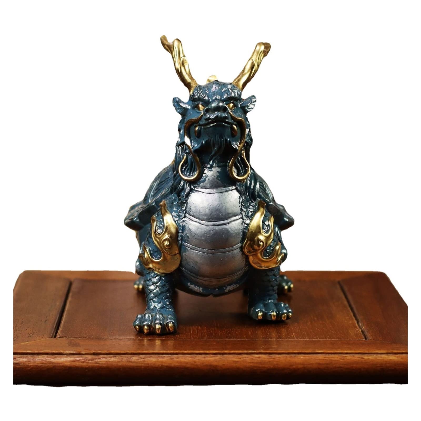 ZZlei2yu-12 Home Decor Ornament Back Entrance Ornament Dragon Jinshan Home Entrance Living Room Decorative Decoration Qiaoyuan Opening Good Moral Colorful Ornament