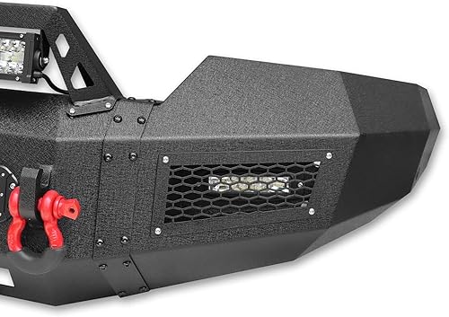 Miniatura 7 de Parachoques delantero Ram 25003500 2020, juegos de parachoques delantero y trasero BESTZHEYU compatibles con RAM 25003500 2019-2023 parachoques