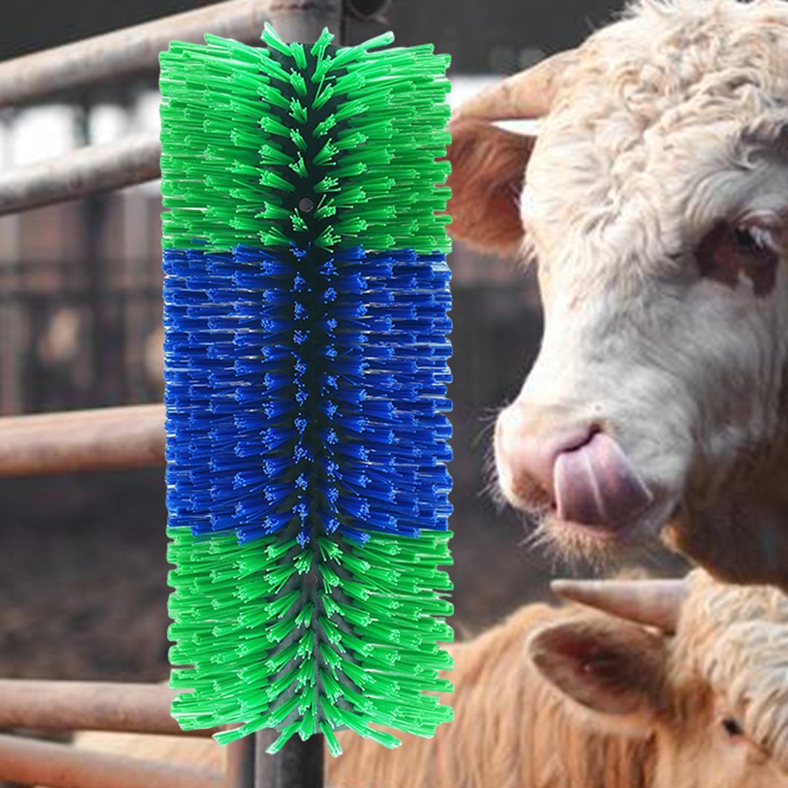 Cepillo de masaje rascador para ganado,Cepillos para rascadores de ganado | Cepillo de limpieza para arañazos de animales de granja de d