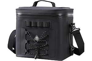 RTIC Soft Pack 8 - Heavy Duty, Leakproof, Insulated Soft Sided Cooler for Outdoor Activities