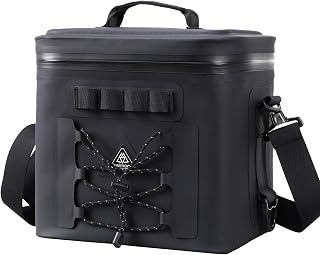 Haimont Heavy Duty 8/12 Can Soft Cooler Insulated Leakproof Soft Sided Coolers Waterproof Airtight Ice Chest Cooler for Kayaking, Beach Trip, Camping, Picnic