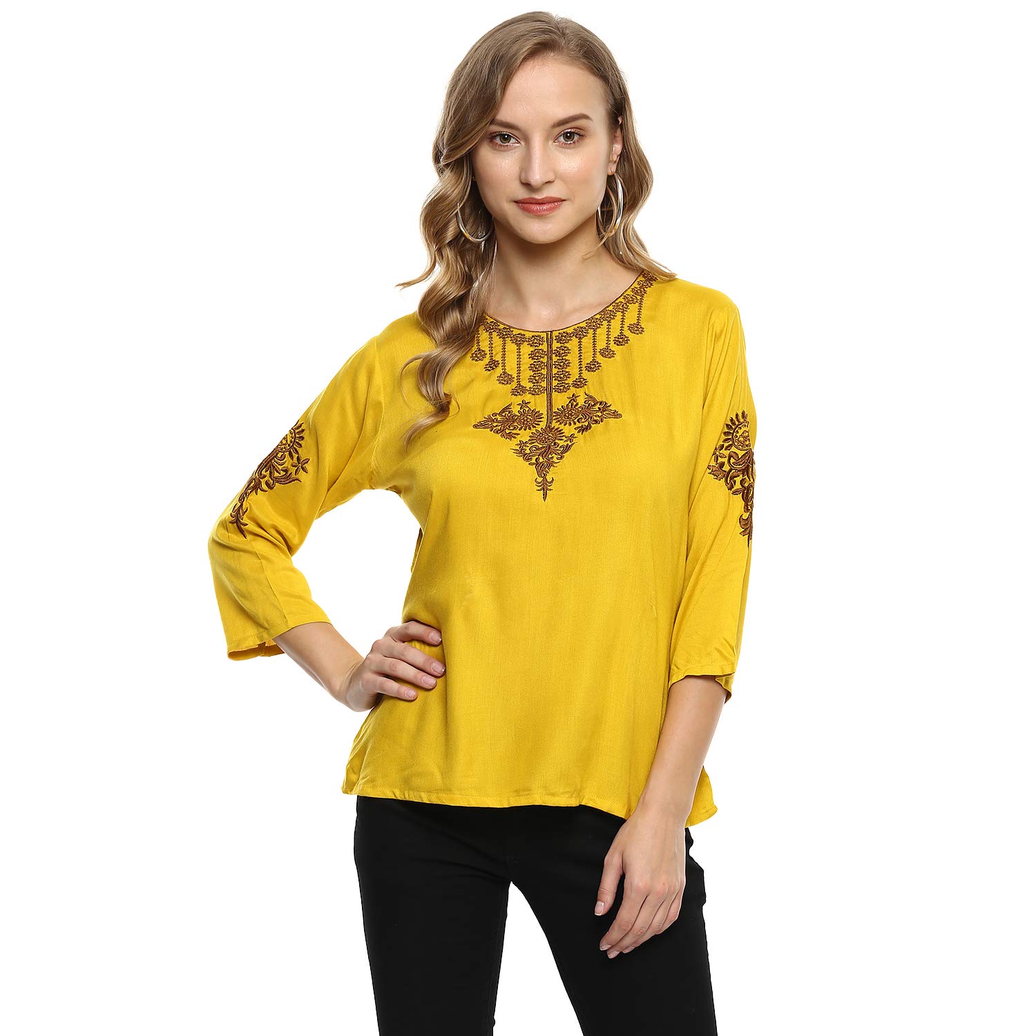 mayra Women's Rayon Top-picture-22