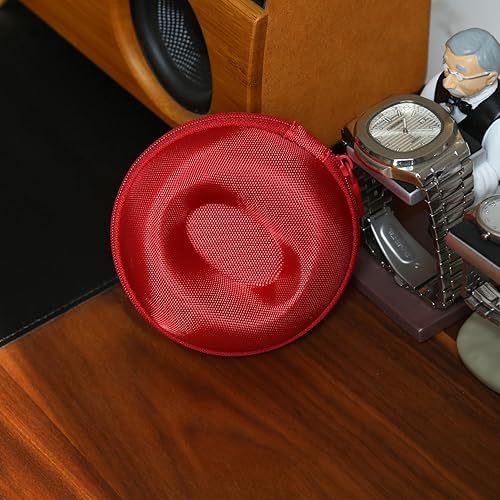 Vista 14 de Caja de viaje para relojes Besforu para hombres y mujeres, caja de almacenamiento portátil y organizador para un solo reloj, para relojes de pulsera