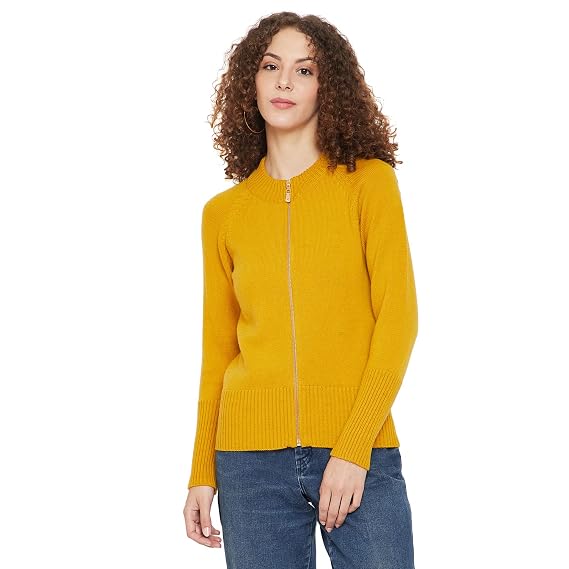 Madame Women's Woolen Winter High Neck 