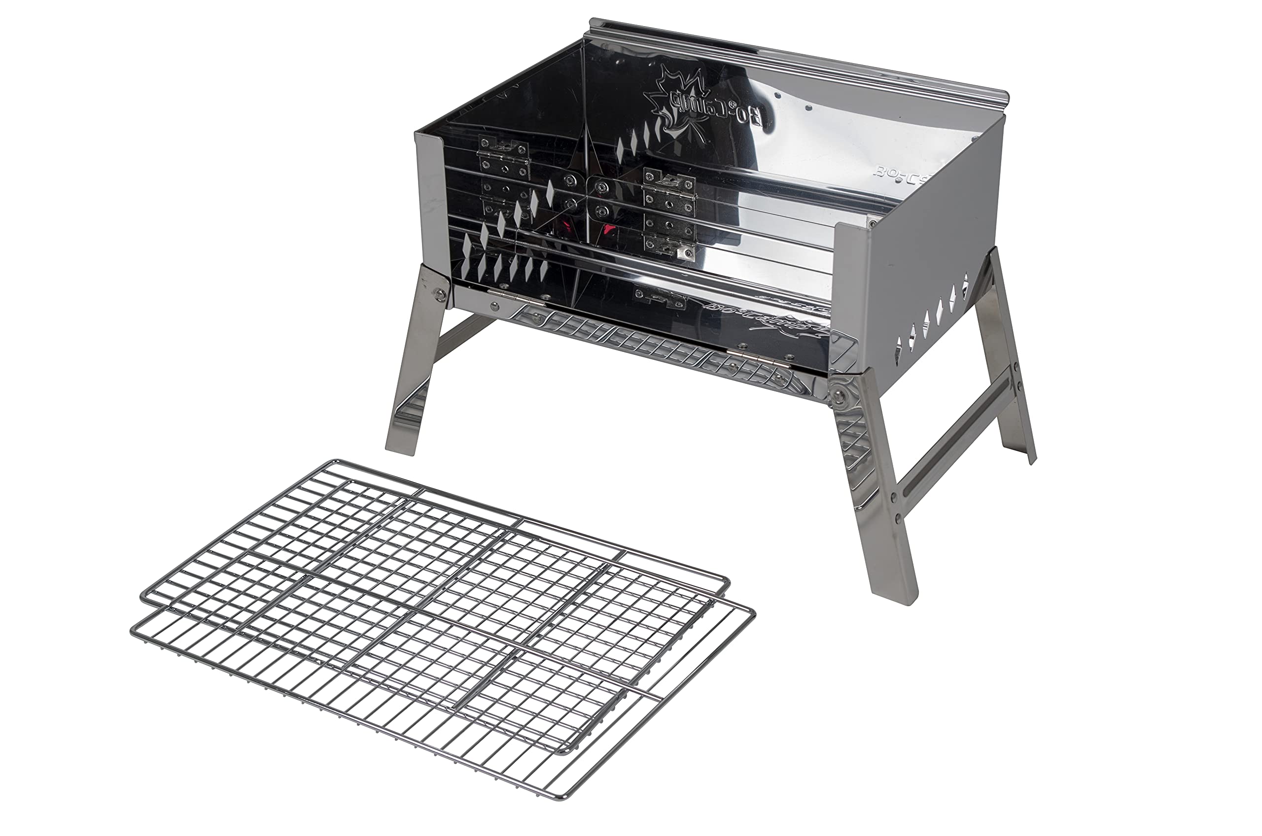 Bo-Camp - Grill - Kompaktowy - Deluxe - RVS