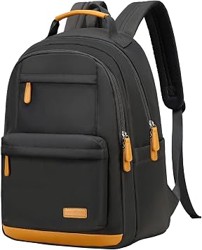 mygreen Stylish and Multifunctional Womens Laptop Backpack - The Perfect Blend of Elegance and Practicality Dark Grey