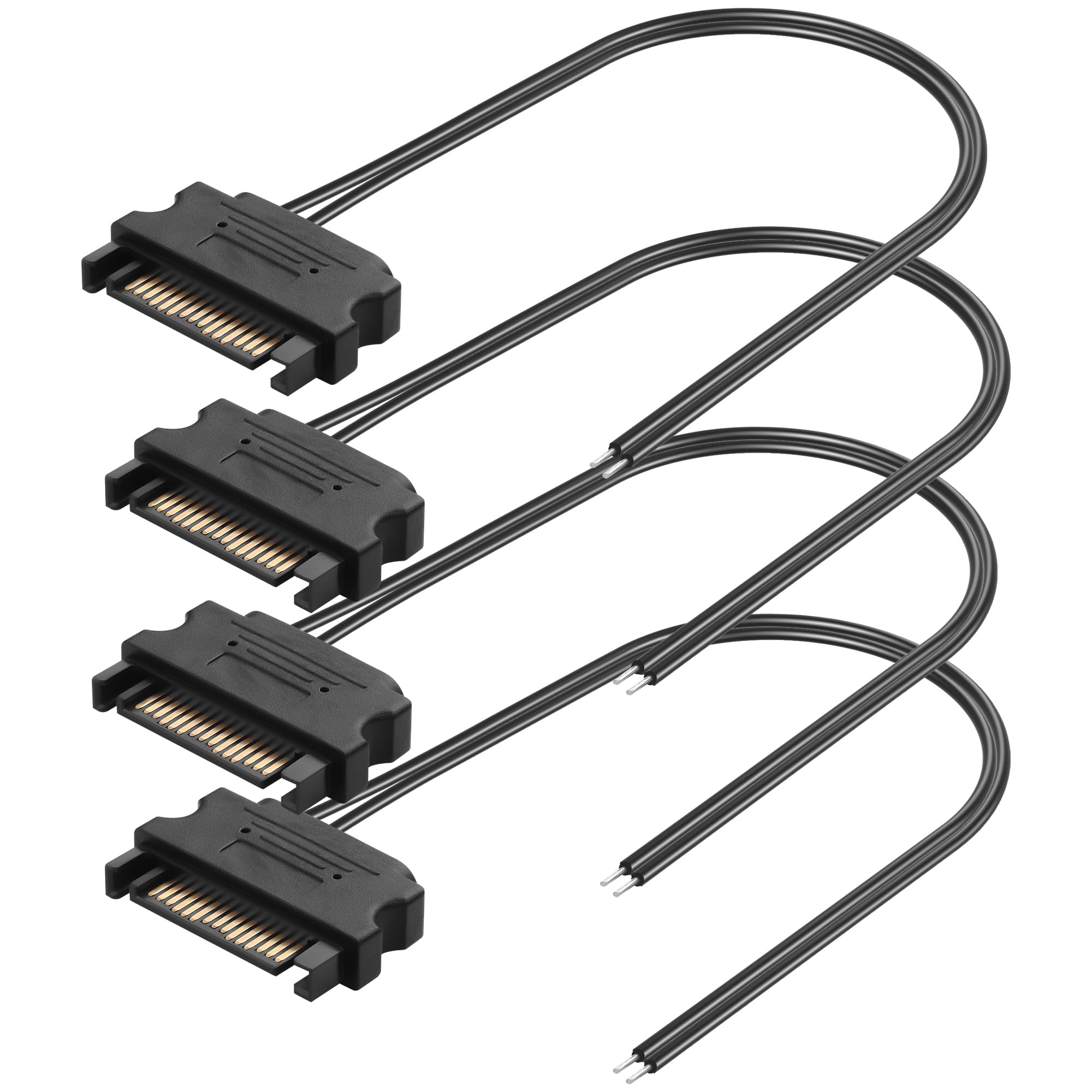 CERRXIAN 2er-Pack 90-Grad-Schuko-Stecker auf C5-Adapter, 2-p