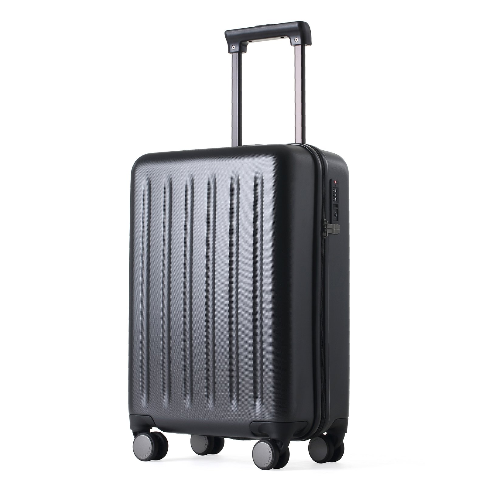 New Hardside Spinner Luggage, 20-inch Carry-on/Cabin Size, Travel Trolley Suitcase TSA lock, Black