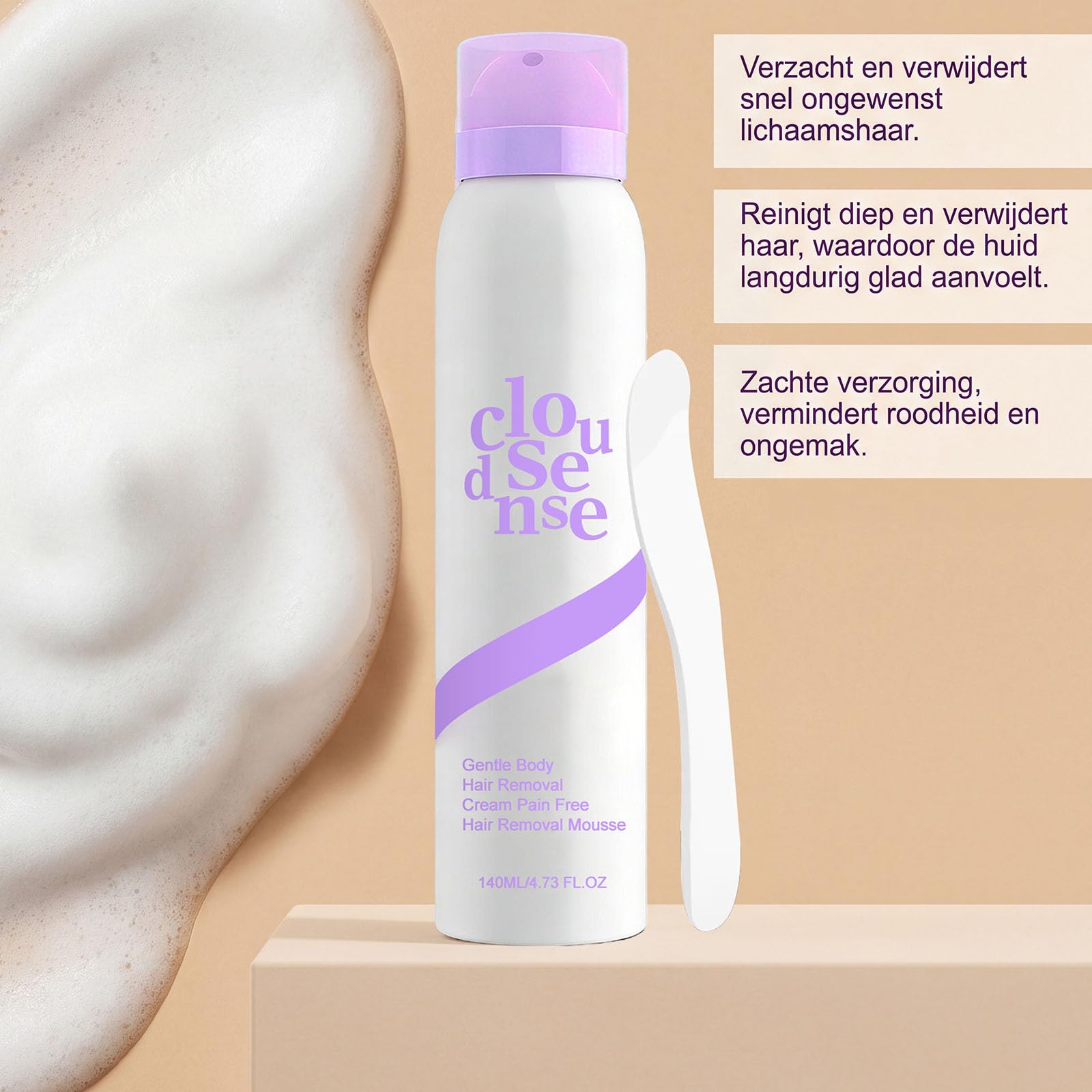 Depilazione Mousse Donne Uomini, spray depilazione bikini, crema depil/azione per le zone delle donne, de/pilazione pelle sensibile, crema hair removal viso, Mousse hair removal (3pcs)