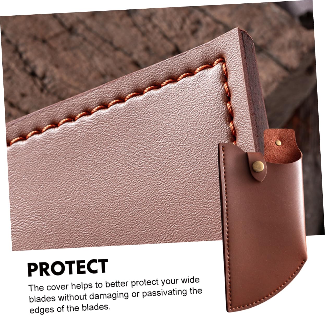 HAKIDZEL Artificial Cutter Guard Stylish Kitchen Knife Protector Sleeve Compact for Storage for Home Use present Giving