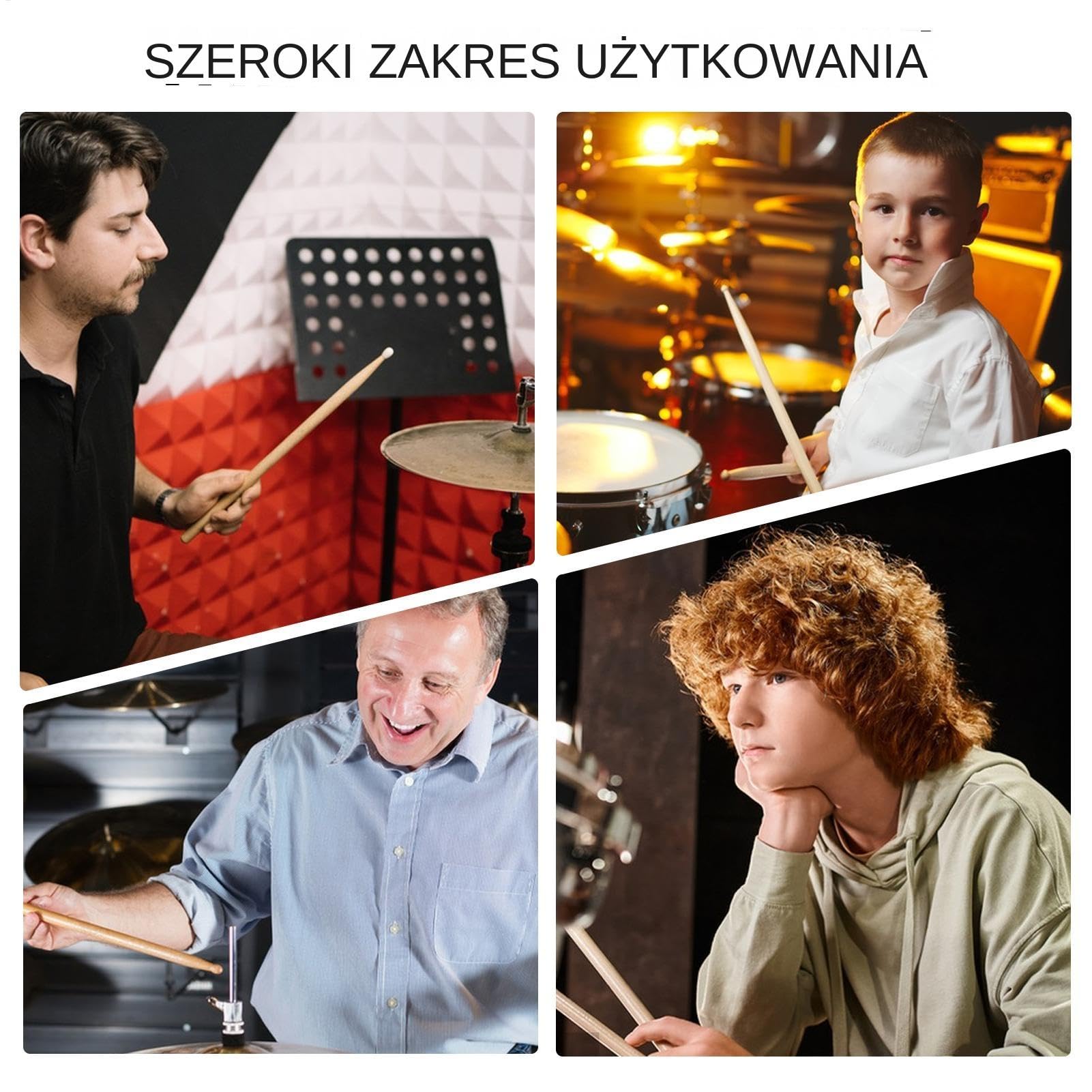 Pady ćwiczeniowe dla perkusistów, pady perkusyjne i pałeczki - 12 | calowy cichy przenośny zestaw pokrowców na perkusję z pałeczkami perkusyjnymi | na pałeczki perkusyjne Cichy pad perk