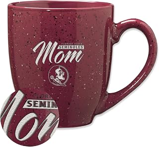Rico Industries NFL Football Tennessee Titans Speckle 12oz Laser Engraved Campfire Mug
