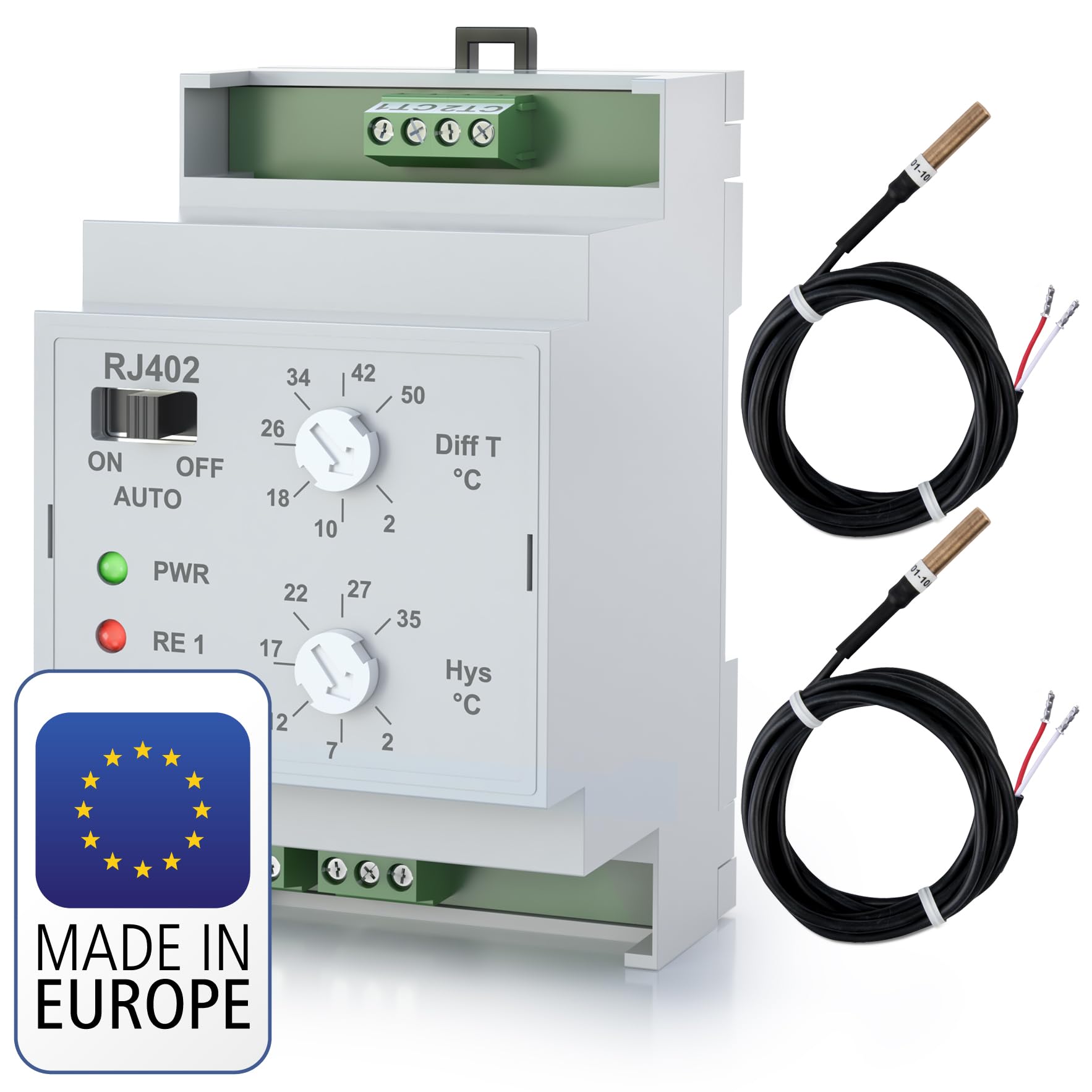 Elektrobock RJ402 przełącznik różnicowy temperatury