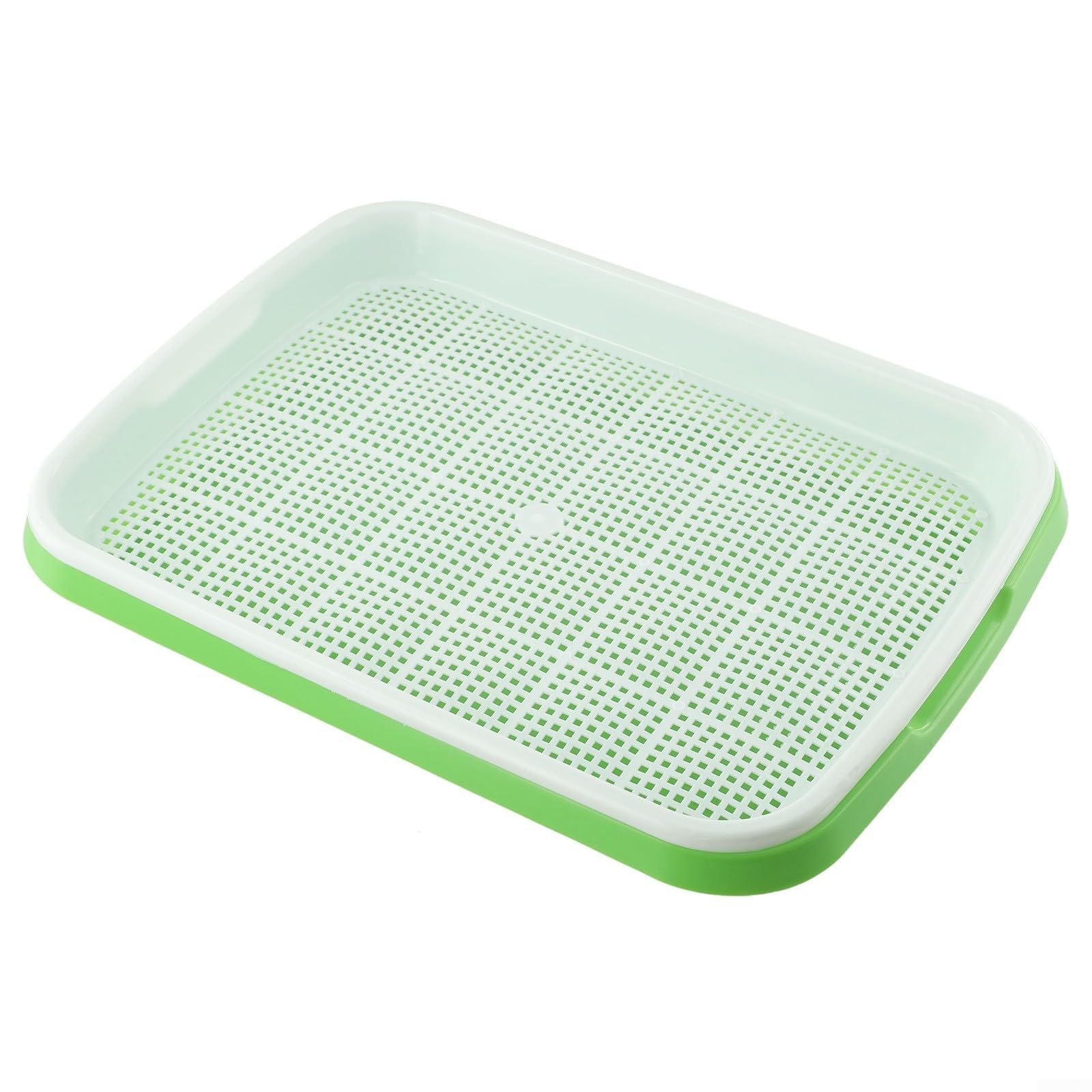 ZYWUOY Lot de 3 plateaux de culture pour germination, plateau de germination hydroponique, plateau de germination pour germes, plateau de germination