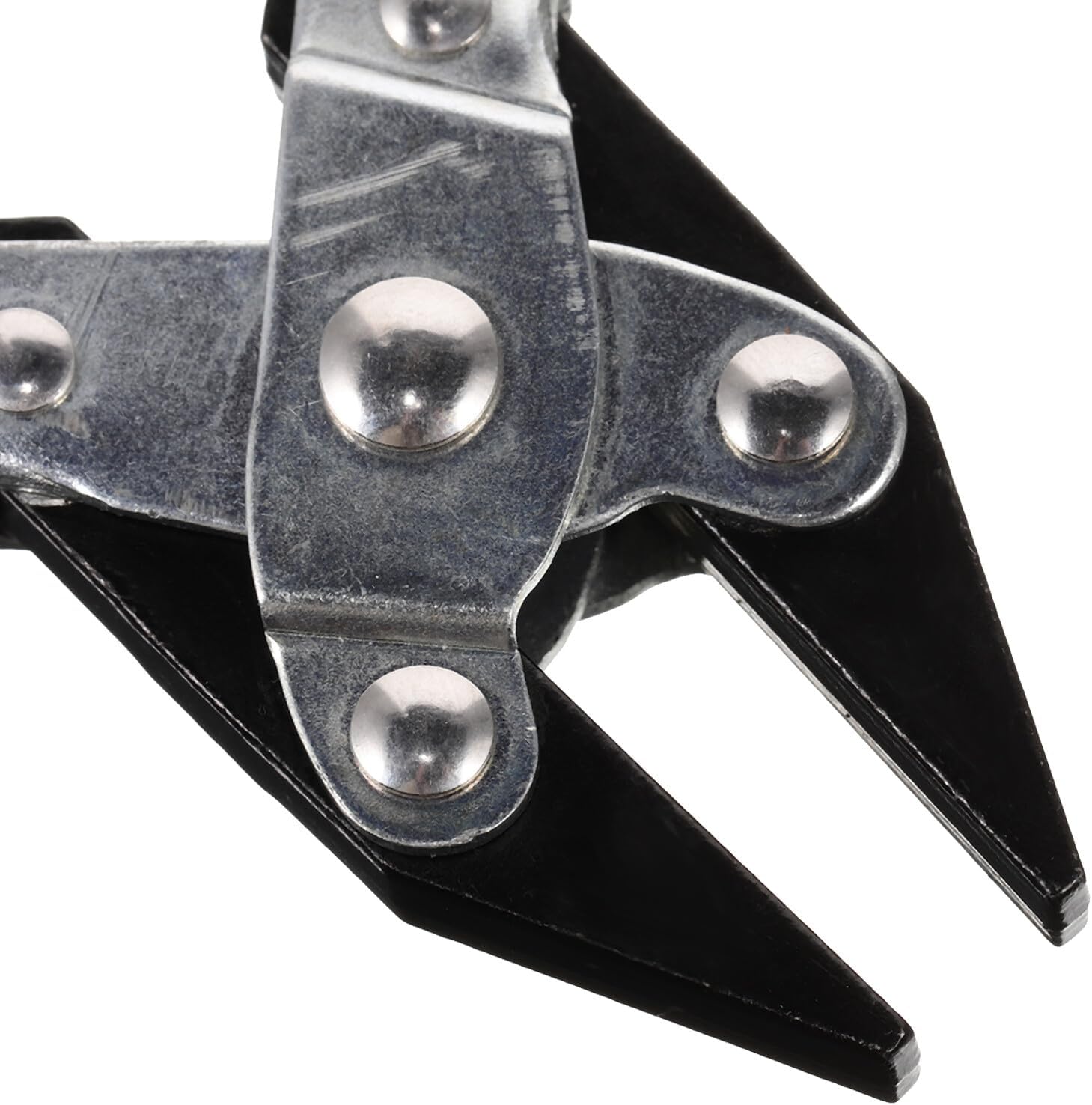 Parallel Jaw Flat Nose Pliers Jewelry Making Tools for Adults Spring-loaded Hand Tool with Smooth Jaw for Clasping, Bending and Repairing Accessories