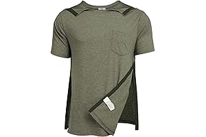 Post Shoulder Surgery Shirts for Men - Recovery Tear Away Short Sleeve...