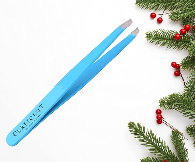 Tweezers Professional Slanted Tweezers for Facial Hair Women & Men Stainless Steel Precision Tweezers for Ingrown Hair Tweezers - Blackhead Remover Tool & Splinter Sharp Tweezers for Eyebrows