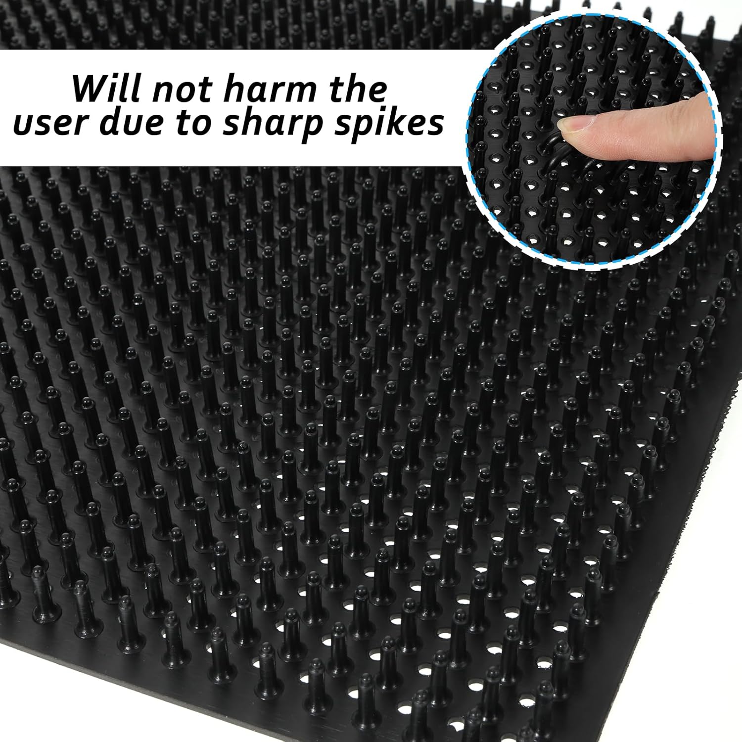 小型犬と猫用スキャットマット6枚 犬をソファから離さないでください 猫をカウンタートップから遠ざける 高耐久 ソフトでペットに無害(