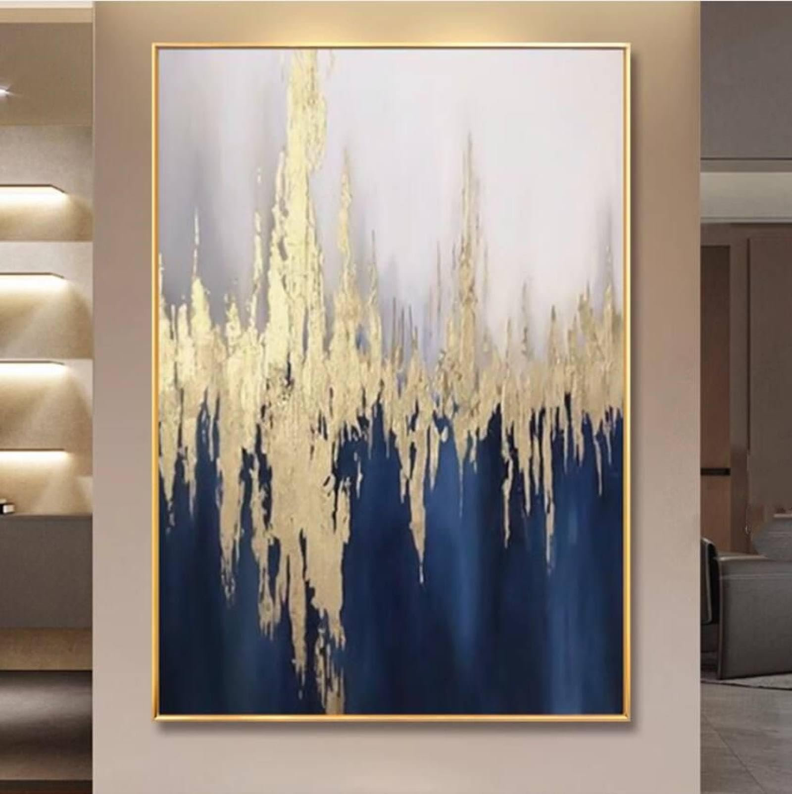 Peintures sur toile d'art pour illuminer un salon sombre