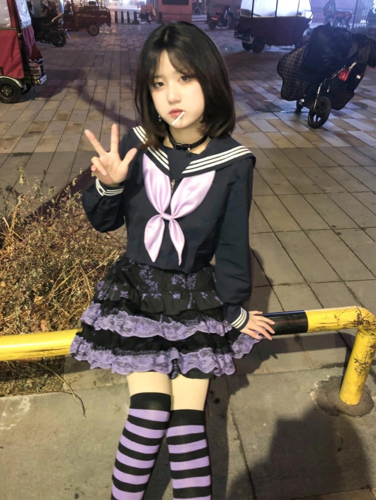 Damska spódnica tenisowa odzież damska Harajuku subkultura midi retro lato punk cosplay warstwowa