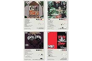 TOBIANG SDBY Music Album Cover Signed Limited Canvas Poster (Set of 4)